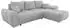 Mirjan24 Logo L Ecksofa mit Schlaffunktion und Bettkasten, L-Form, 291x183cm (Lumo 65)