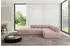 ALTDECOR Favio-L1 Ecksofa L-Form 5-Sitzer rosa 285x190cm (800001589054)