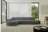 ALTDECOR TARO-L2 Ecksofa L-Form, grau, 328x171cm (800001356801)
