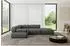 ALTDECOR Felto-L1 Ecksofa L-Form Velours, dunkelgrau, 285x190cm (800001570123)