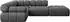 ALTDECOR Felto-L1 Ecksofa L-Form Velours, dunkelgrau, 285x190cm (800001570123)