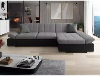 Mirjan24 Montana Ecksofa L-Form, 5-Sitzer, 278x161cm, Textil, mit regulierbaren Armlehnen