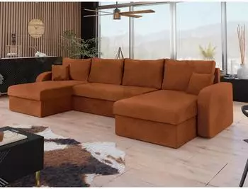 Mirjan24 Kris U Lux Ecksofa U-Form 304x140cm