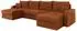 Mirjan24 Kris U Lux Ecksofa U-Form 304x140cm
