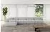 ALTDECOR Mende-L3 Ecksofa L-Form, Bouclé, hellgrau, 380x190cm (800001554967)