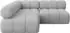 ALTDECOR Samaro-L1 Ecksofa L-Form, hellgrau, 190x190x70cm (800001609440)
