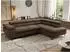 MKS Pablo L Ecksofa mit Schlaffunktion, Velvet, braun, L-Form rechts (800001354435)