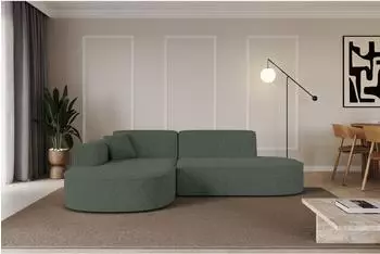 ALTDECOR MARI-L1 Ecksofa L-Form, gr&uuml;n, 243x171x79,5cm