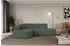 ALTDECOR MARI-L1 Ecksofa L-Form, grün, 243x171x79,5cm