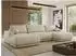 MKS Meble Rina U Wohnlandschaft U-Form, Velvet, beige, Schlaffunktion (800001599685)