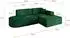ALTDECOR IREA-L1-v3 Ecksofa L-Form Velours grün 234x171cm (800001348659)