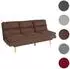 MCW Schlafsofa MCW-M79, Textil, braun, Liegefläche 180x110cm (MCW-M79)