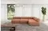 ALTDECOR Samaro-L2 Ecksofa L-Form Velours apricot 285x190x70cm (800001348641)