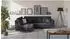 S-Style Möbel Lorine Ecksofa Mikrofaser anthrazit, L-Form, 231x161cm
