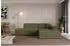 ALTDECOR IREA-L1-v4 Ecksofa L-Form Bouclé olivgrün 232x165cm (IREA-L1-v4)