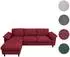 MCW Ecksofa MCW-O71 L-Form, Stoff, bordeaux (MCW-O71)