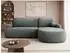 Mirjan24 Loridu Ecksofa L-Form mit Schlaffunktion und Bettkasten (Magic Velvet 2217)