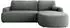 Mirjan24 Loridu Ecksofa L-Form mit Schlaffunktion und Bettkasten (Magic Velvet 2217)