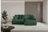 ALTDECOR ONESK-L-v1 Ecksofa mit Schlaffunktion und Bettkasten, L-Form, grün, 216x177cm (800001321351)