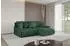 ALTDECOR ONESK-L-v1 Ecksofa mit Schlaffunktion und Bettkasten, L-Form, grün, 216x177cm (800001321351)