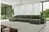 ALTDECOR ESKAR-U2 Ecksofa U-Form mit Schlaffunktion und Bettkasten, hellgrün, 464x176x72cm (800001616914)