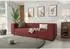 S-Style Möbel Malin 3-Sitzer Sofa Cord-Stoff terrakotta (Malin)