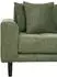 House Nordic Lido Lounge Sofa Ecksofa, olivgrüner Stoff, 290x170cm
