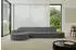 ALTDECOR Livo-L2 Ecksofa L-Form, grau, 337x173cm (800001363341)