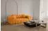 Fun Möbel CHANTAL 2-Sitzer Sofa Velvet gelb