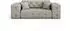 Fun Möbel CHANTAL 2-Sitzer Sofa Velvet gelb
