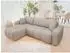 Mirjan24 Furyn Ecksofa L-Form mit Schlaffunktion und Bettkasten