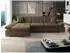 Mirjan24 Montana Ecksofa L-Form, Textil, Nussbaumfarben (Montana)