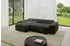 ALTDECOR ENIL-L Ecksofa mit Schlaffunktion und Bettkasten, L-Form, schwarz (800001322024)