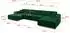 ALTDECOR IREA-U2 Wohnlandschaft U-Form, grün (800001617211)