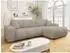 Mirjan24 Furyn Maxi Ecksofa Boucle, L-Form, Schlaffunktion & Bettkasten