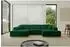 ALTDECOR IREA-U1-v2 Wohnlandschaft U-Form, Textil, grün (800001617110)
