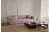 Fun Möbel Chantal 3-Sitzer Sofa Velvet-Stoff, pink