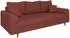 S-Style Möbel Maya 3-Sitzer-Sofa Cordstoff terrakotta (210x81x93cm)