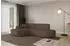 ALTDECOR MARI-L1 Ecksofa L-Form, Velours, braun, 243x171cm (800001324773)
