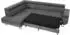 Mirjan24 Fonti Ecksofa mit Schlaffunktion und Bettkasten, L-Form, 253x188cm