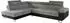 Mirjan24 Fonti Ecksofa mit Schlaffunktion und Bettkasten, L-Form, 253x188cm