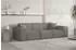 Fun Möbel CELES PREMIUM Sofaset 3-2-1 Stoff Ascot Bukla, taupe