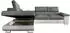 Mirjan24 Cotere Cord Ecksofa L-Form mit Schlaffunktion und Bettkasten (Poso 01)