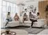MKS Meble Peter L Ecksofa L-Form mit Schlaffunktion und Bettkasten, orange (Peter L)
