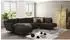 S-Style Möbel Elou Wohnlandschaft Luxusmikrofaser graphit, U-/L-Form, 336x87x200cm