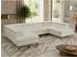 MKS Meble Pablo U Ecksofa U-Form, Schlaffunktion, Chenille creme (800001354232)