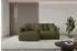 ALTDECOR ONESK-L Ecksofa mit Schlaffunktion, Bouclé, olivgrün, 216x177cm (800001322391)