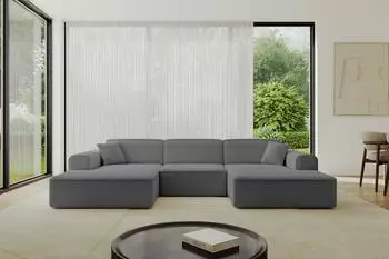 ALTDECOR IREA-U1-v3 Wohnlandschaft U-Form, Textil, 301x165x77cm (800001202468)