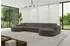 ALTDECOR MARI-U2 Wohnlandschaft U-Form, Bouclé, braun (MARI-U2)