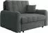 Mirjan24 Viva Moon II Schlafsofa mit Bettkasten, 2-Sitzer, grau (Lumo 75)
